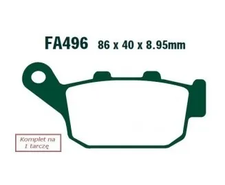  FA496HH EBC Brakes